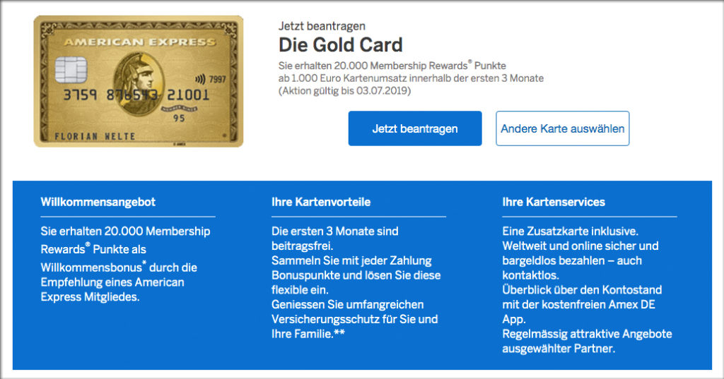 20.000 American Express Membership Rewards durch Freundschaftwerbung
